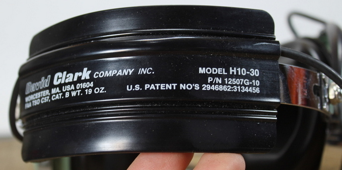 David Clark headset model number